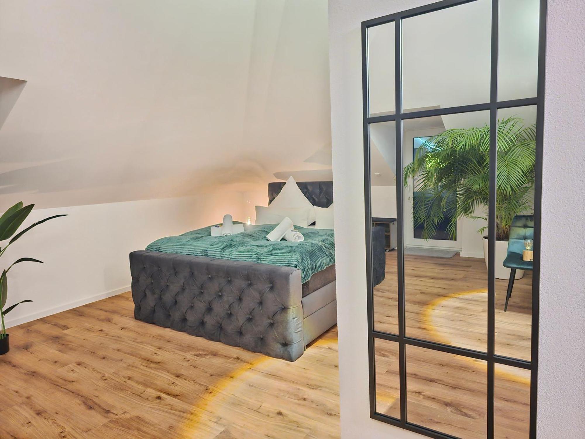 Design-Penthouse I 90Qm I Europapark 20 Min I Boxspring I Nespresso I Parking Apartment ลาร์ ภายนอก รูปภาพ
